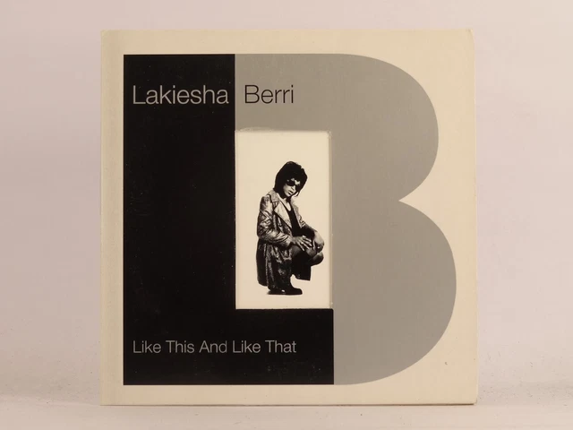 LAKIESHA BERRI LIKE THIS AND LIKE THAT (E59) 7 Track Promo CD