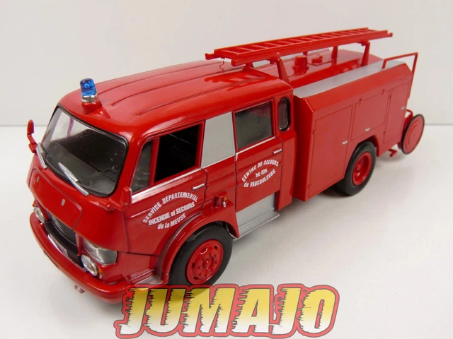 CPF124 Camion 1/43 Hachette IXO Pompiers : CITROEN N Premier secours léger Guina