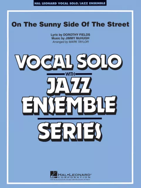 On the Sunny Side of the Street Key: Ab Vocal Solo Jazz Ensemble NEW 007500097