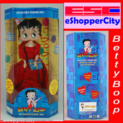 Betty Boop Talking Happy Birthday Doll Gift IC Singing