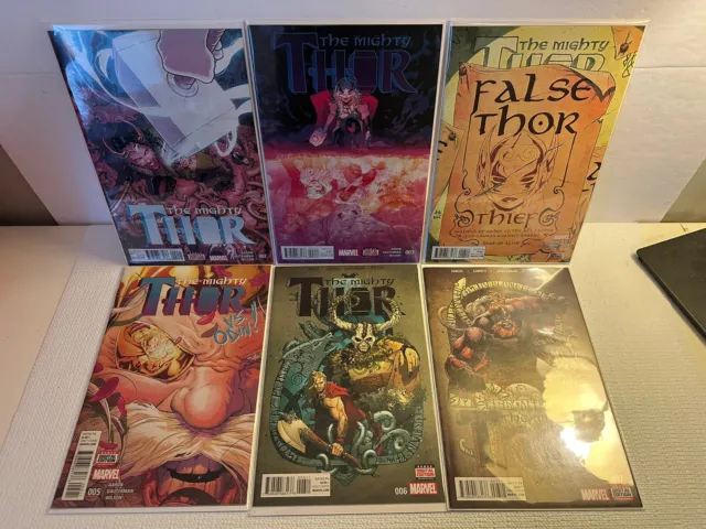 Mighty Thor (2015 2nd series) Lot Of 12 Jane Foster as Thor! Marvel Jason Aaron