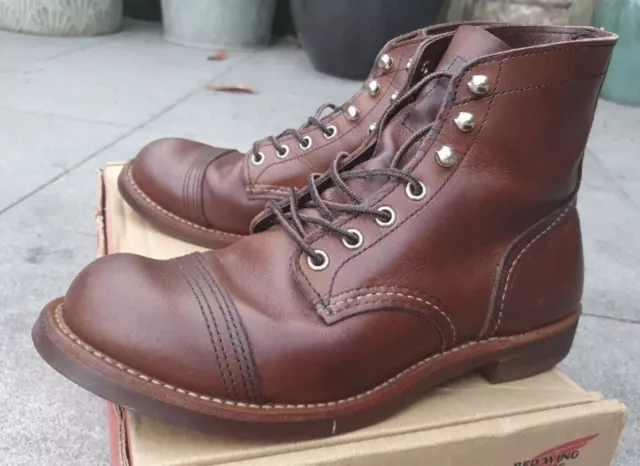 Red Wing Petroking 6 3225 Safety Work Boot Lace Up Black | Size 3-13