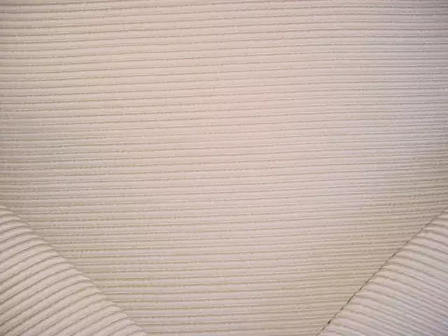 3-1/8Y Valdese Weavers F-0195582 Satiny Creme Rib Ottoman Upholstery Fabric