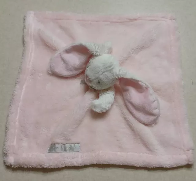 Blankets & Beyond Baby Lovey Bunny Rabbit Pink Soother Easter Springtime