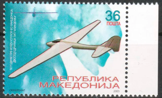 Nordmazedonien Makedonia 2005 Segelflugzeug glider