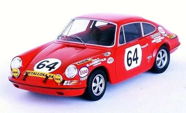 Porsche 911 S N°67 24H Le Mans 1970 - Trofeu 1/43 - Résine - Neuf