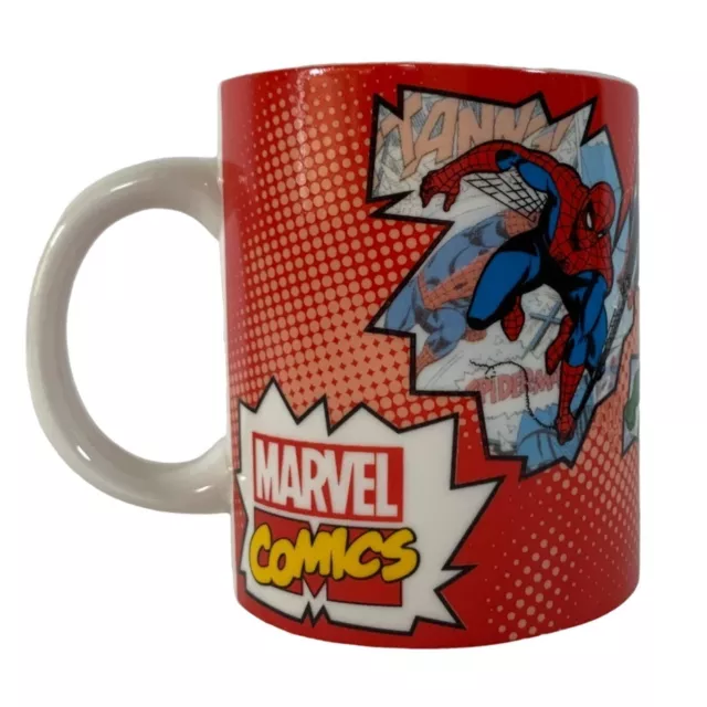 Marvel Comics Super Hero Ceramic Mug Spiderman Hulk  Captain America 2014 zak