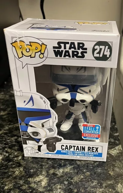 Funko Pop! Star Wars Captain Rex #274 Unopened Good Condition