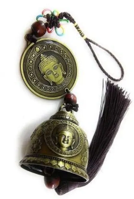 Indian traditional Brass Lord Budha Hanging Bell