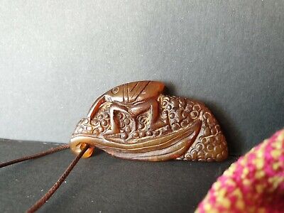 Old Chinese Carved Jade Pendent …beautiful accent and collection piece