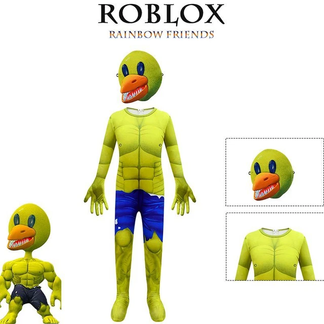 ROBLOX RAINBOW FRIENDS Cosplay Costume Kids Jumpsuit Halloween Fancy