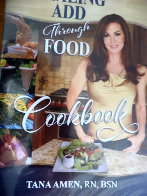 Libro De Cocina Healing Add Through Food Tana Amen-(Cd-Rom) - Nuevo Sellado- Reino Unido. Correo Gratuito.