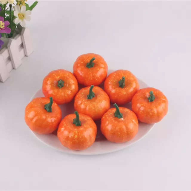 8 Pcs Halloween Fake Fruit Home Thanksgiving Party Decorations