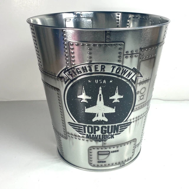 TOP GUN MAVERICK 2022 Movie Theater Tin Tub Bucket Popcorn £26.66