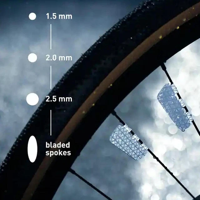 Autocollant Réfléchissant De Lumière De Roue De Bicyclette Autocollant