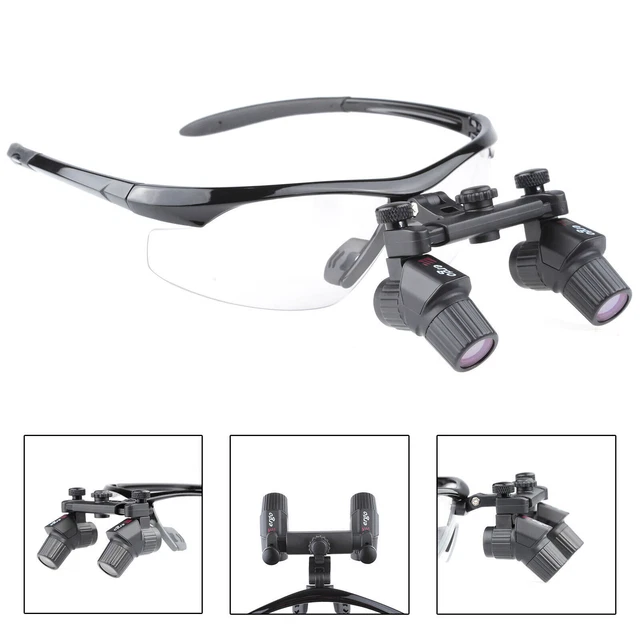 Loupes Binoculaires Dentaires ETERFANT 3,5x Avec éclairage LED 5W - Neuves