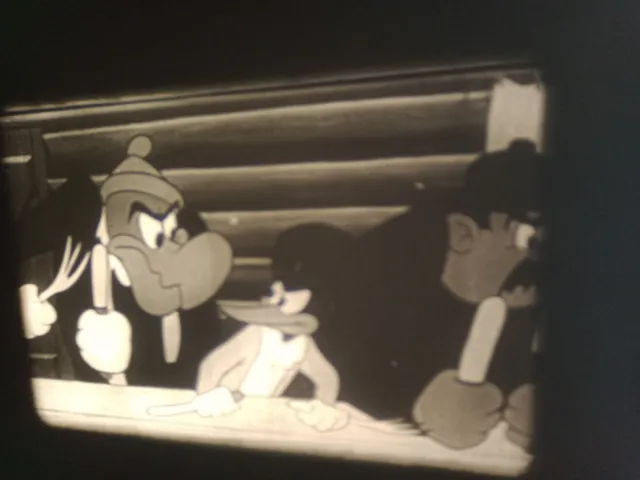 16mm film  2 XCartoon Woody Woody Pecker+Dick Tracy