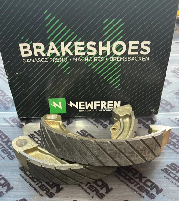 Lambretta  LI/SX Grooved Front or Rear Brake Shoes