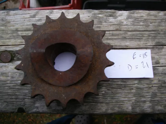 Matchless AJS G3 G80S Model 18 Engine Sprocket 18 Teeth engine 21 teeth dynamo