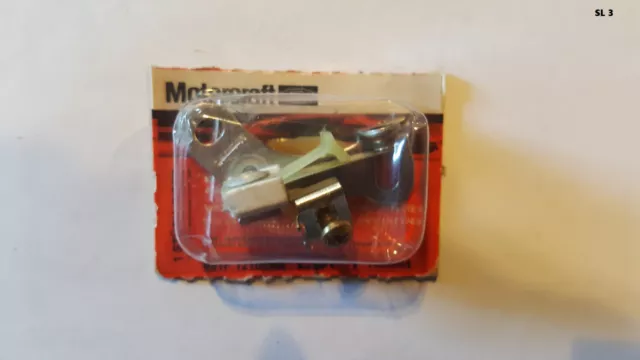 (NOS) Motorcraft EDP1 Kontaktsatz FORD Escort Mk1 Mk3 Zündkontakt Oldtimer