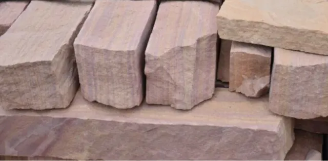 Arizona Rosa / Buckskin 4" Cut Stone Masonry