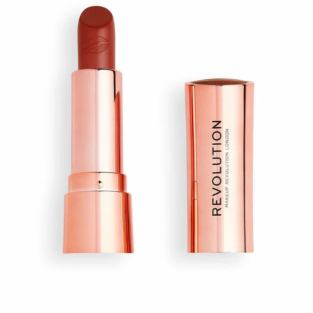 Kit De Rouge à Lèvres Métallique Makeup Revolution Retro Luxe - Teinte We Rule Bronze, Neuf Sous Blister