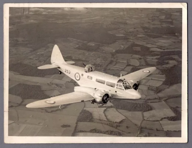 Airspeed Convertible Envoy As.6 Large Vintage Photo