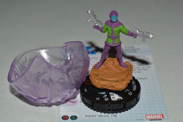 Marvel Heroclix Age of Ultron 104 Kang the Conqueror & Bubble *