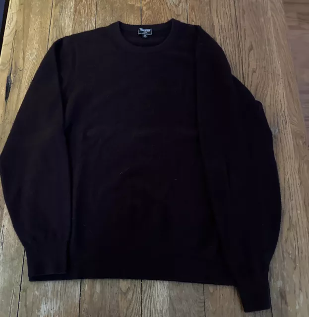 Todd Snyder Burgundy Cashmere Sweater Extra Large