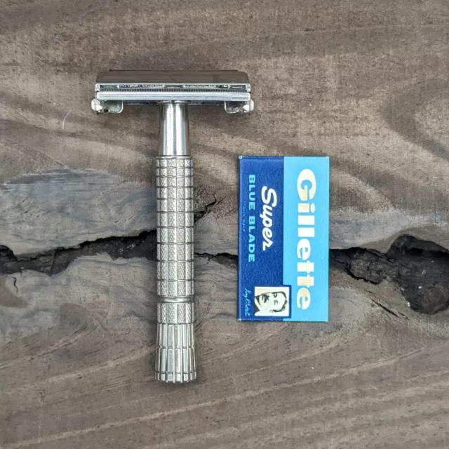ICONIC! 1956 B3 Gillette Flare Tip Super Speed Double Edge Safety Razor