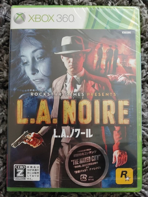 Nuovissimo sigillato L.A. NERO Rockstar Games Xbox 360 giapponese