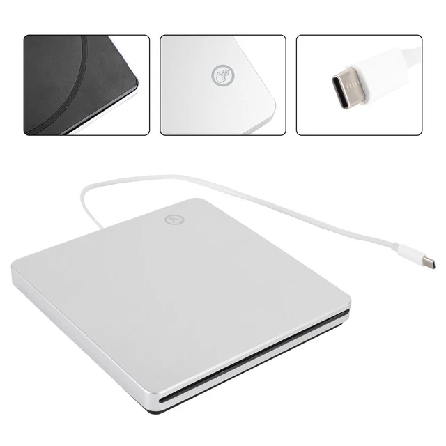 TYPEC EXTERNAL PORTABLE Blu ray Drive DVD Combo Player Reader pour