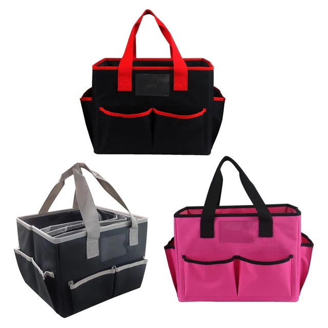 Storage Tote Bag Comfortable Handle Compartment Durable Heavy Duty for Toys