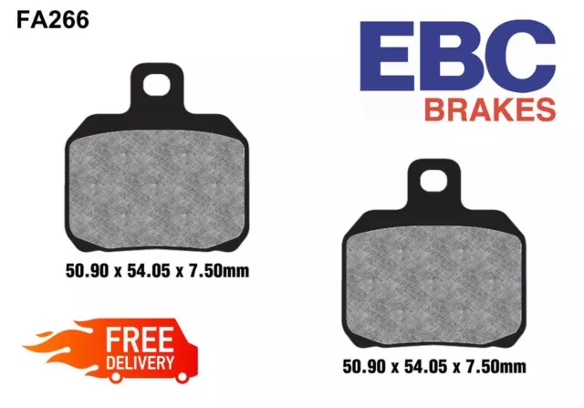 EBC FA266 Organic Quality Rear Brake Pads Fits PETRONAS FP1 05