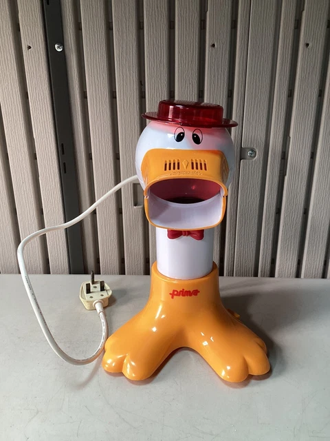 PRIMA DUCK POPPER Hot Air Easy Popcorn Maker Retro Vintage PDP100 Used 19.95 PicClick UK