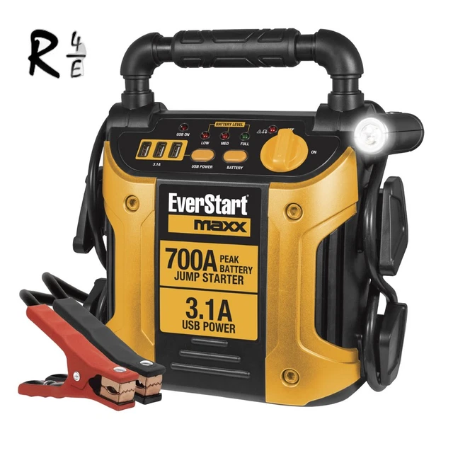Everstart MAXX J309ES 700 Peak Amp Jump Starter with Power Station