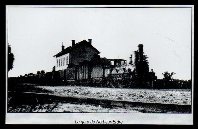 2003 -- Steam Train In Gare De Nort Sur Erdre 3D851