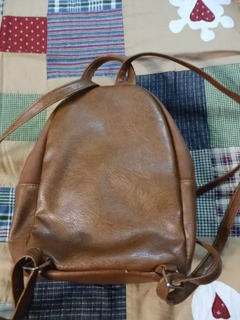 Kensie Designer Backpack Purse (Brown) 3
