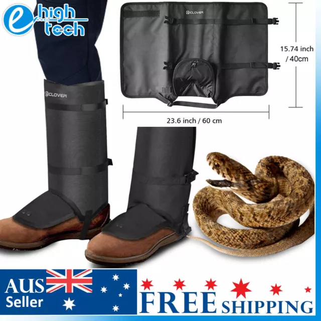 Anti Bite Snake Guard Waterproof Leg Protection Gaiters Cover Fr Outdoor Hiking