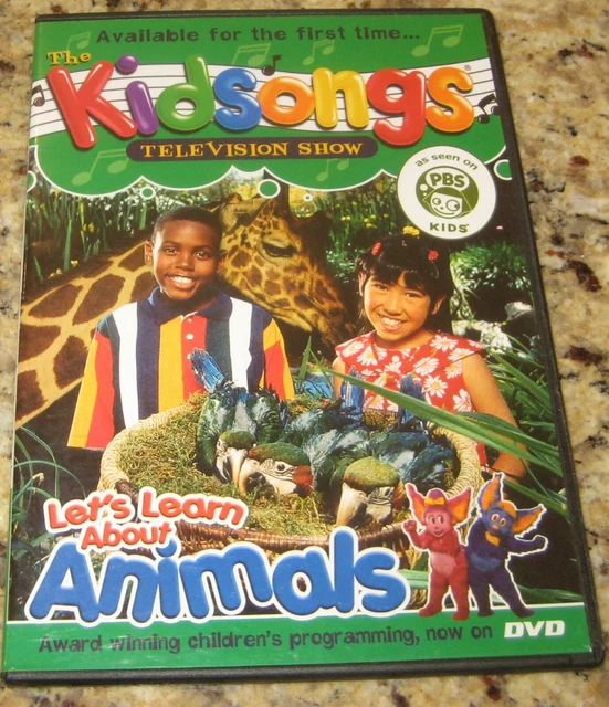 PBS KIDS KIDSONGS Television Show DVD "Let's Sing about Animals" EUR 9