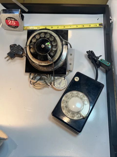 telephone repair testing equipment auto timer electronic dialer lot of 2  #5004