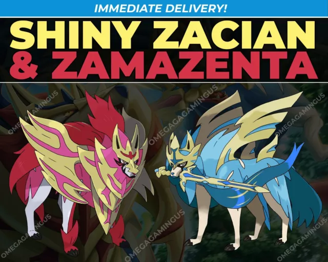 ✨Shiny Zacian & Zamazenta GAMESTOP Event Rusted Sword & Shield