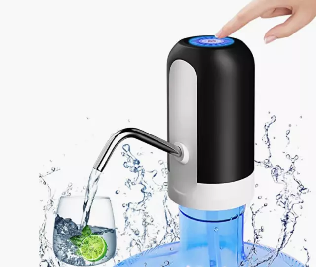 Portable Electric Automatic Water Bottle Pump Drinking Water Pump Fit Dispenser