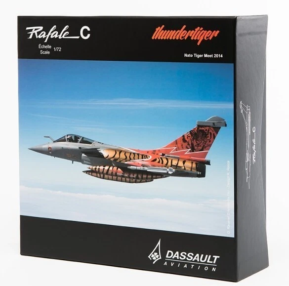 Avion Dassault Rafale C 1/72 Tiger Meet 2013 – Altaya – Neuf (boîte Ouverte)