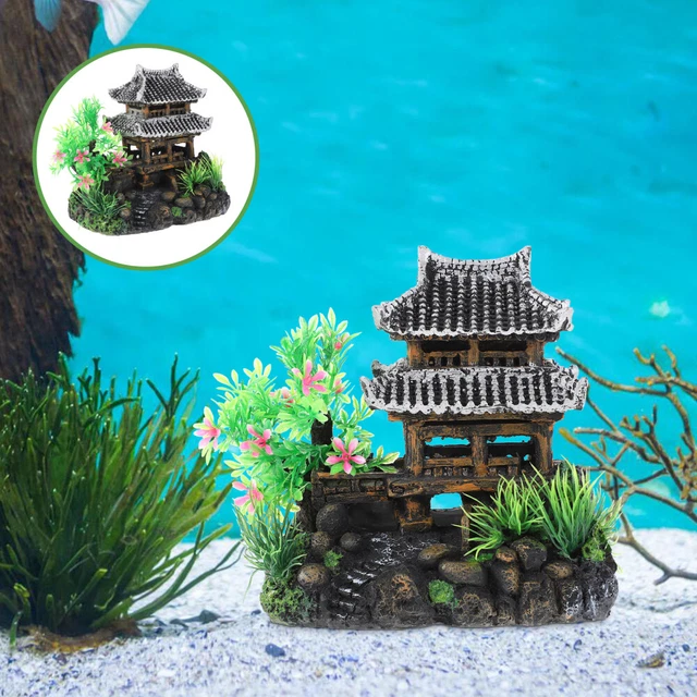 Fish Tank Hideout Cave Aquarium Decoration Ornaments Reservoir