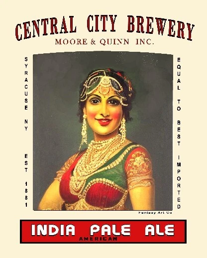 Vintage Style Beer Poster Art, Brewery, Belly Dancer, Syracuse Vintage Style Beer Poster Art, Brewery, Belly Dancer, Syracuse