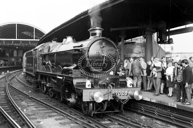 PHOTO BR BRITISH Railways Steam Locomotive Class 4073 7029 Newcastle ...