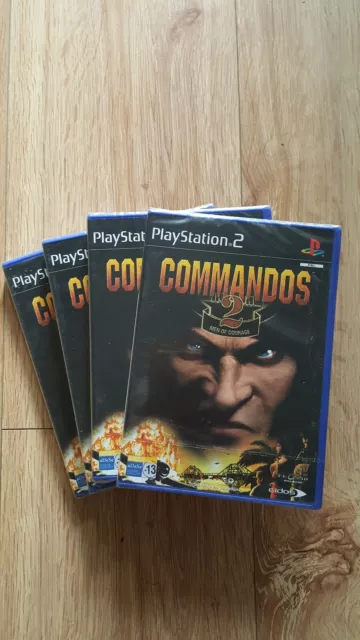 Commandos 2 Men Of Courage PS2 Spanish sealed