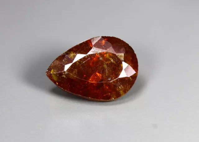 6.97 Cts_Gemstone Collection_100 % Natural Unheated Sunset Orange Sphalerite