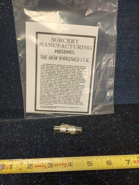 Sorcery Mfg. ITR Kevler Ultimate Levitation Device Float Cards Coins Dollars 5 Sorcery Mfg. ITR Kevler Ultimate Levitation Device Float Cards Coins Dollars 5